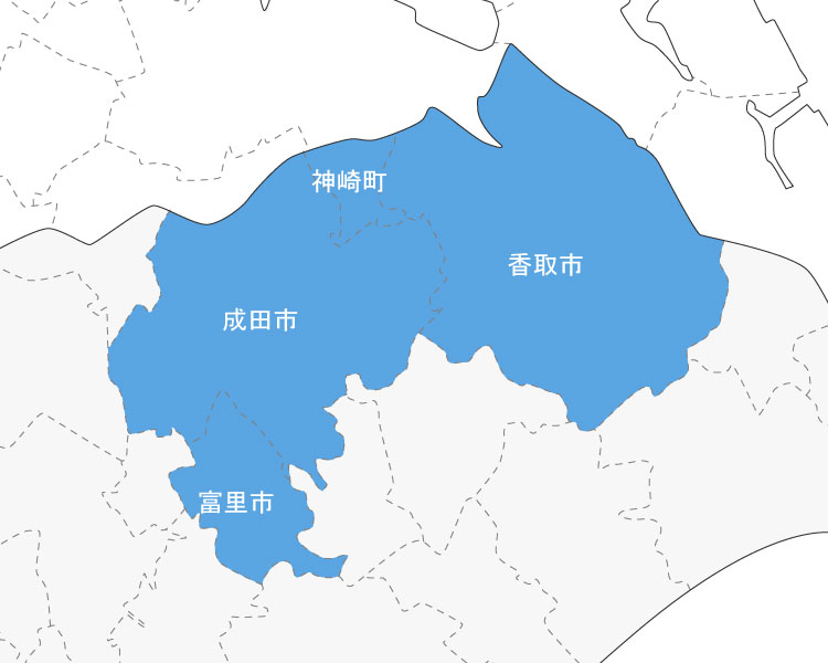 主な対応エリア